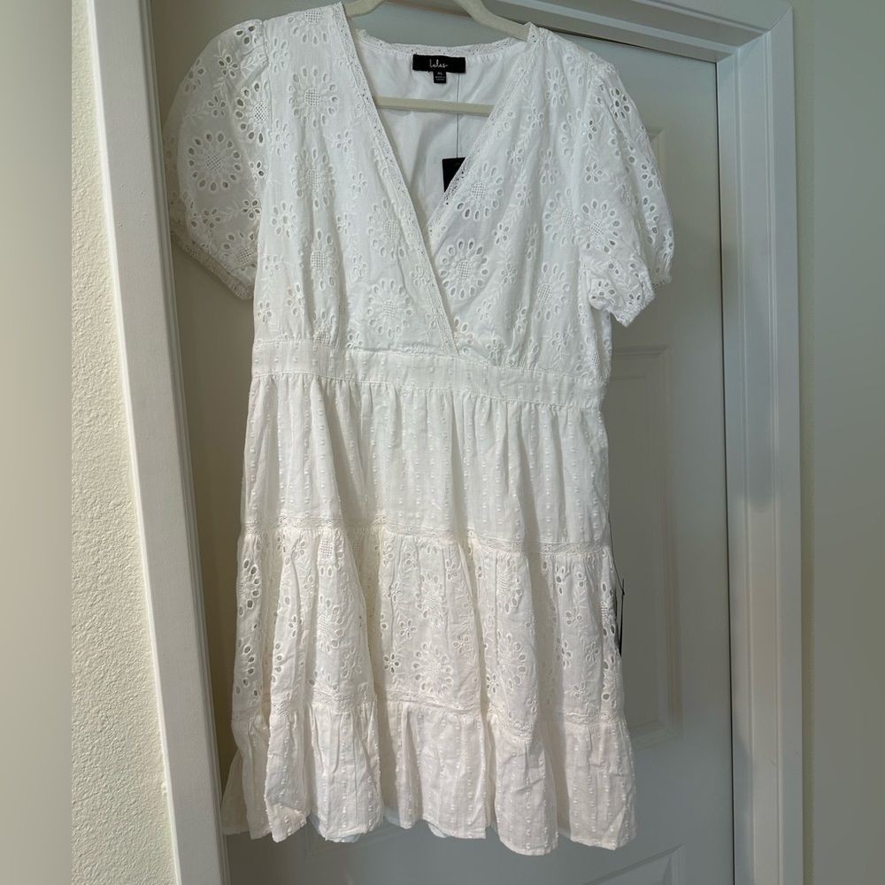 White Lulus Dress
